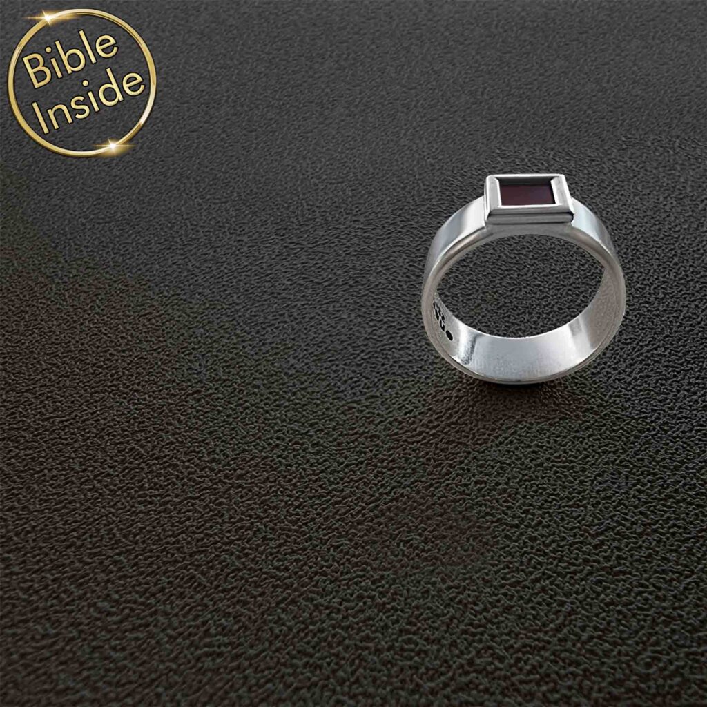 Choosing Between Christian Jewelry Silver vs Gold vs Stainless Steel: Your Ultimate Shopping Guide Christian Jewelry Silver Ring with New Testament Bible Inside - Nano Jewelry